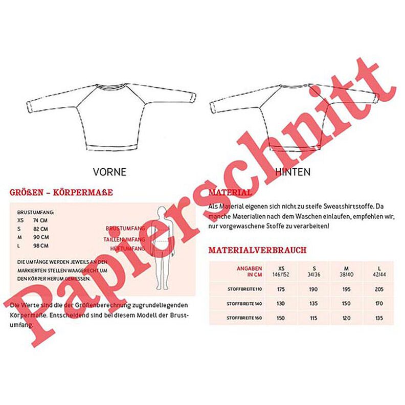MRS. MONA Maglione raglan con maniche strette | Studio Schnittreif | XS-L,  image number 7