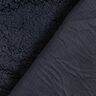 Soffice tessuto in peluche – nero-azzurro,  thumbnail number 4