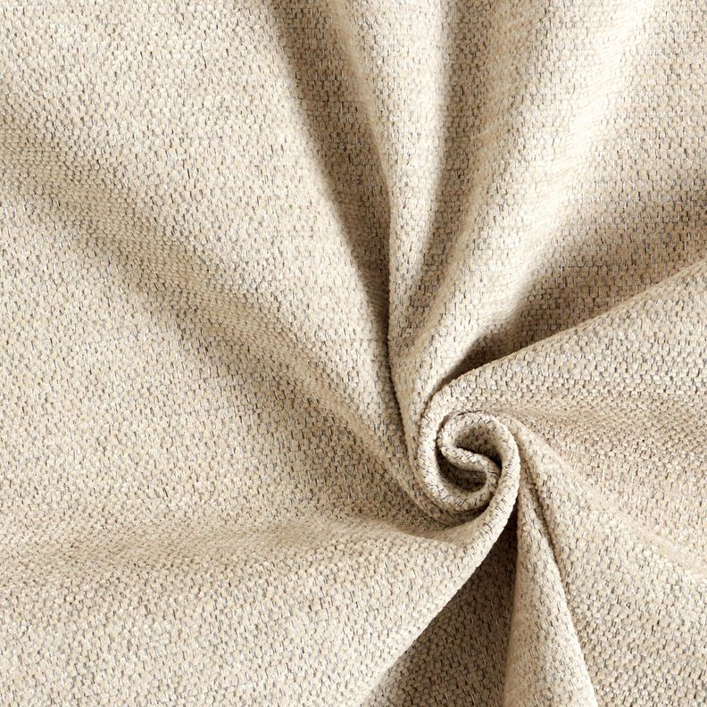 tessuto da tappezzeria ciniglia mélange – anacardo/grigio argento,  image number 1