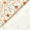 jersey di cotone Piccole case sul prato – bianco lana,  thumbnail number 4