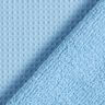 tessuto in spugna/piqué nido d’ape tinta unita – azzurro,  thumbnail number 5