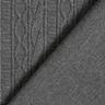 jersey jacquard Misto cotone decorato a righe – grigio scuro,  thumbnail number 4