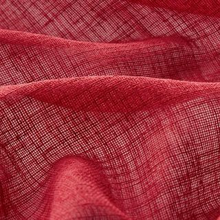 tessuto per tende voile Ibiza 295 cm – rosso carminio, 