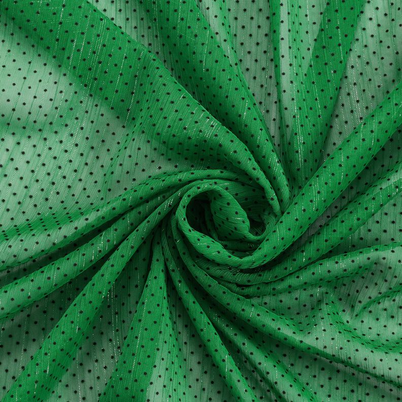 Righe con righe glitterate e pois – verde, image number 3