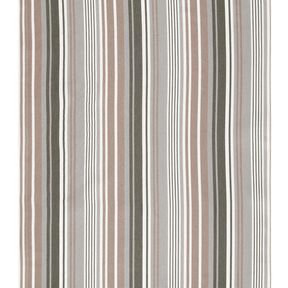 Outdoor Tessuto per sedia a sdraio Righe longitudinali 44 cm – marrone chiaro/grigio chiaro, 