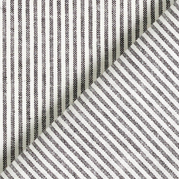 misto cotone-lino righe sottili – nero/bianco lana, image number 4