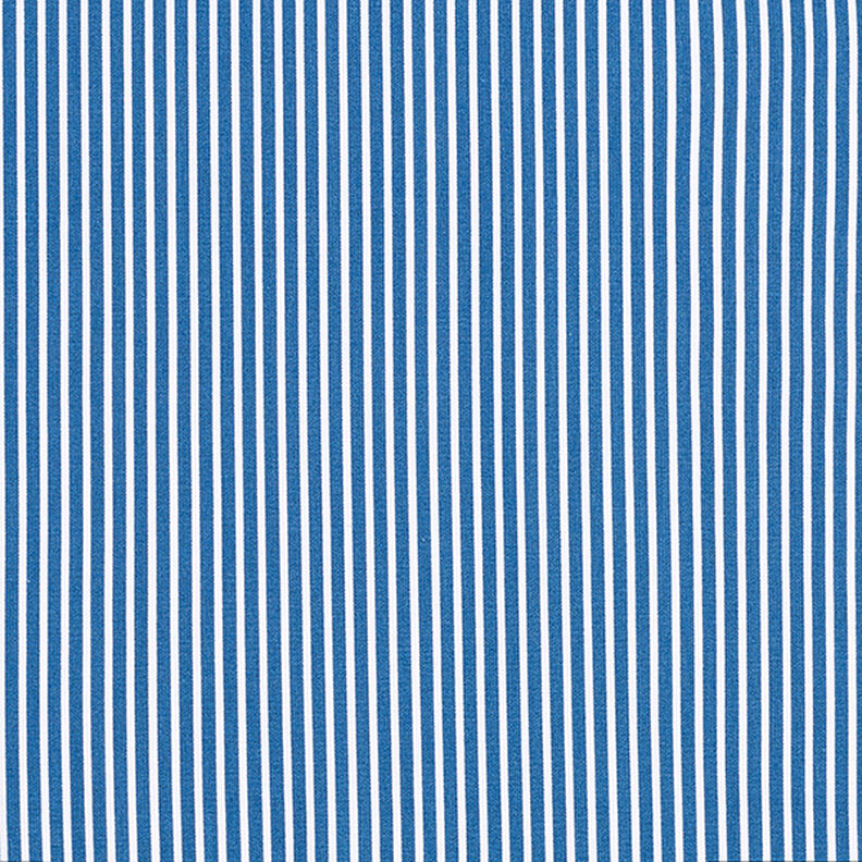 popeline di cotone strisce – colore blu jeans/bianco,  image number 1