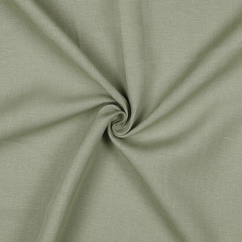 Lino europeo tinta unita – canna palustre, image number 1