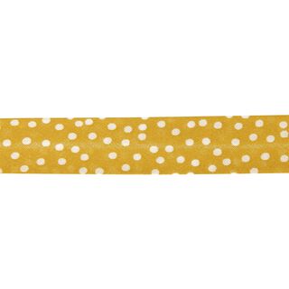 Nastro in sbieco punti sparsi [20 mm] – senape, 