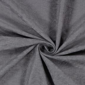 Micro velours Alova – grigio perla, 