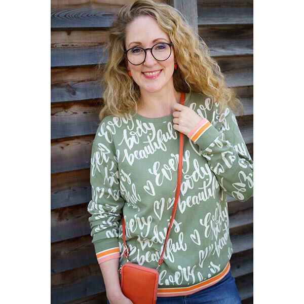 GOTS tessuto in maglia bio per bordi e polsini CUFF ME COLLEGE [140 cm | 7,5 cm] | Albstoffe,  image number 4