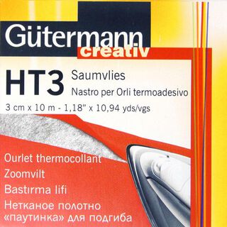 Nastro termoadesivo per orli HT3, 3 cm x 10 m, 