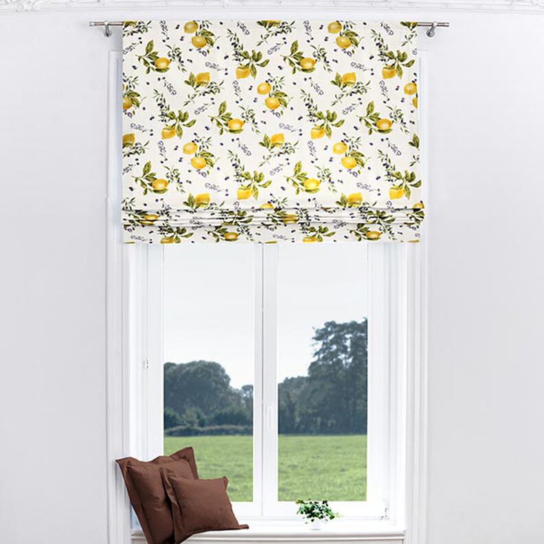 tessuto arredo tessuti canvas limoni – giallo,  image number 9