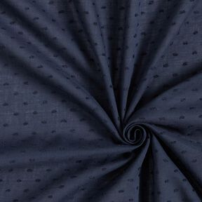Batista di cotone Dobby – blu notte, 