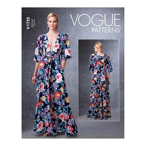 maxi abito, Vogue 1735 | 42-50, 