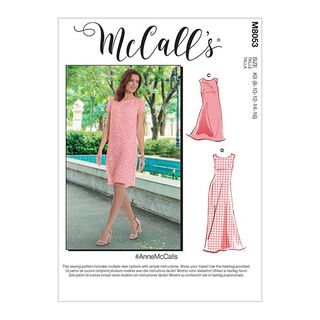 McCall's, cartamodelli per Abiti da Donna, Taglie Y XS/m