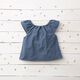 jersey di cotone medio tinta unita – colore blu jeans,  thumbnail number 8