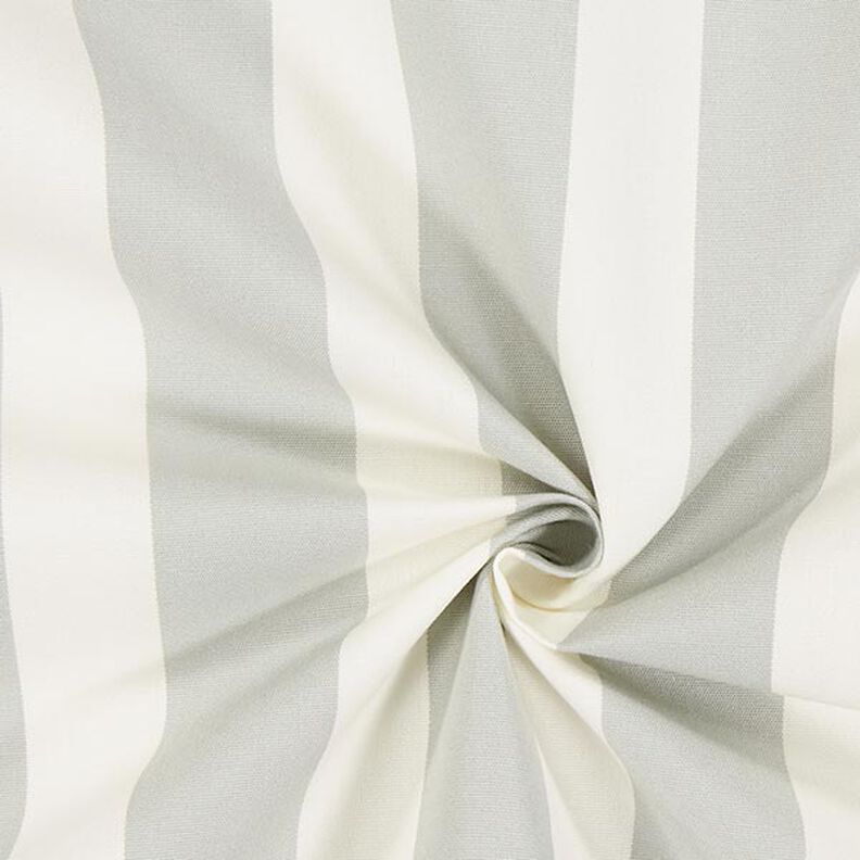 Tessuti da esterni Acrisol Listado – bianco lana/grigio,  image number 2