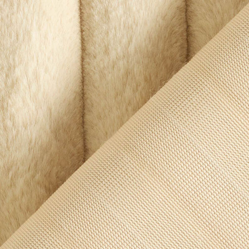tessuto da tappezzeria soffice tessuto a coste – beige chiaro,  image number 4