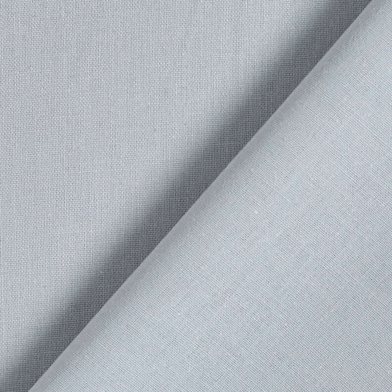 tessuto in cotone cretonne tinta unita – grigio chiaro,  image number 3