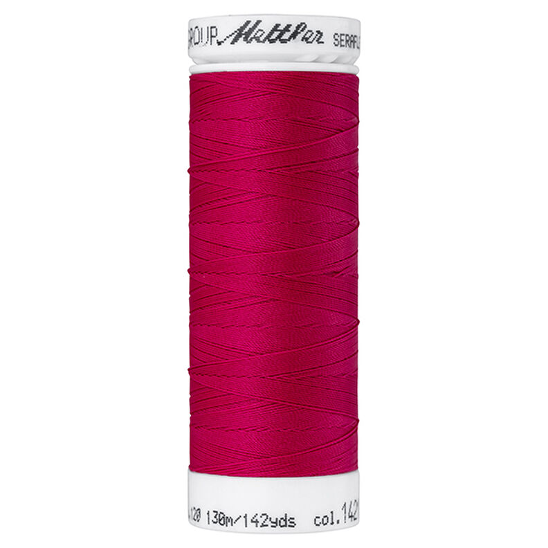 Cucirino Seraflex per cuciture elastiche (1421) | 130 m | Mettler – pink, image number 1