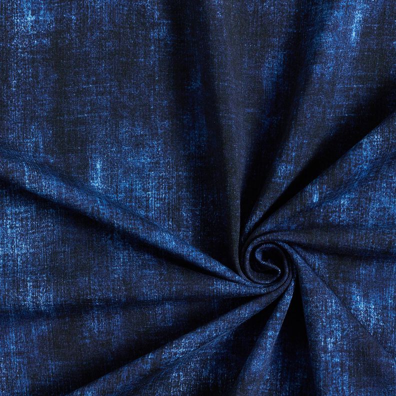 jersey di cotone Aspetto jeans | Glitzerpüppi  – blu notte/indaco,  image number 3