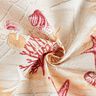 tessuto arredo tessuti canvas collage stile navy – rosso/arancione,  thumbnail number 3
