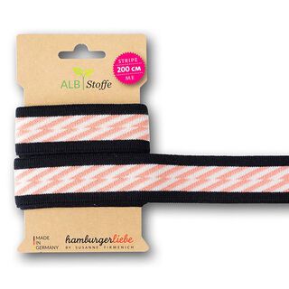 GOTS nastri jacquard bio STRIPE ME ICON [200 cm | 3,5 cm] | Albstoffe | Hamburger Liebe, 