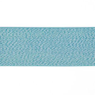 Nastro elastico melange - turchese, 