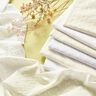 Batista di cotone ricami a giorno fiorellini – bianco,  thumbnail number 6