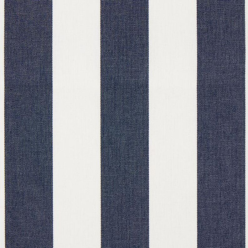 Tessuto per tende da sole righe Toldo – bianco/blu marino,  image number 1