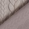 Jersey jacquard, cloqué, motivi a treccia – beige,  thumbnail number 4