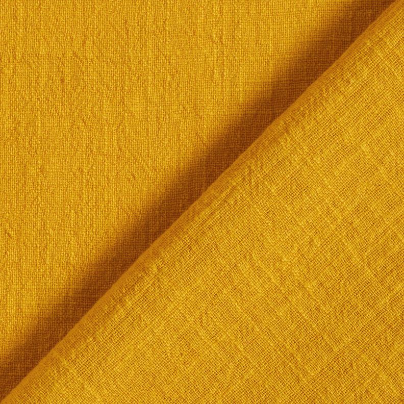 Tessuto di cotone con aspetto lino – senape,  image number 3