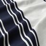 tessuto arredo panama Rigato – nero-azzurro/grigio nebbia,  thumbnail number 2