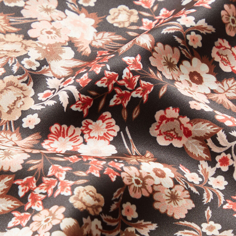 Raso con graziosi fiori – nero, image number 2