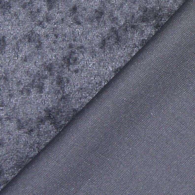 Velluto panné – grigio scuro,  image number 3