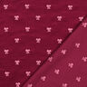 velluto a costine Fiocchi ricamati | Poppy Fabrics – rosso carminio,  thumbnail number 4