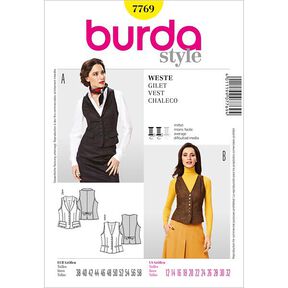 Gilè, Burda 7769, 