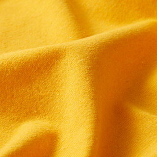 Jersey misto cotone riciclato – giallo curry, 
