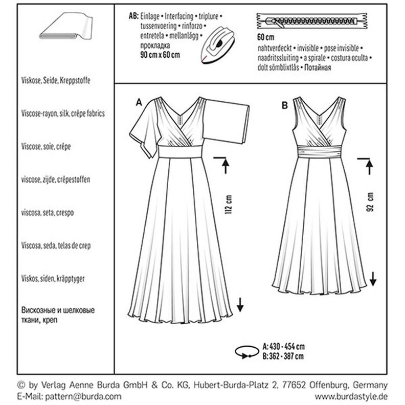 abito, Burda 6583,  image number 4