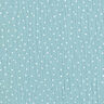 mussolina / tessuto doppio increspato piccoli pois – blu colomba,  thumbnail number 1