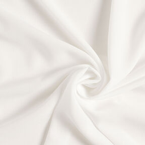 georgette increspato – bianco lana, 