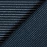 Jersey di cotone rigato lurex – blu notte/argento,  thumbnail number 4