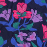 Lenzing Ecovero™ Amira Floral | Nerida Hansen – blu notte/rosa fucsia acceso,  thumbnail number 2