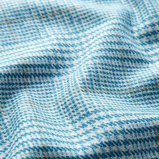 Tessuto in lana Principe di Galles – turchese, 