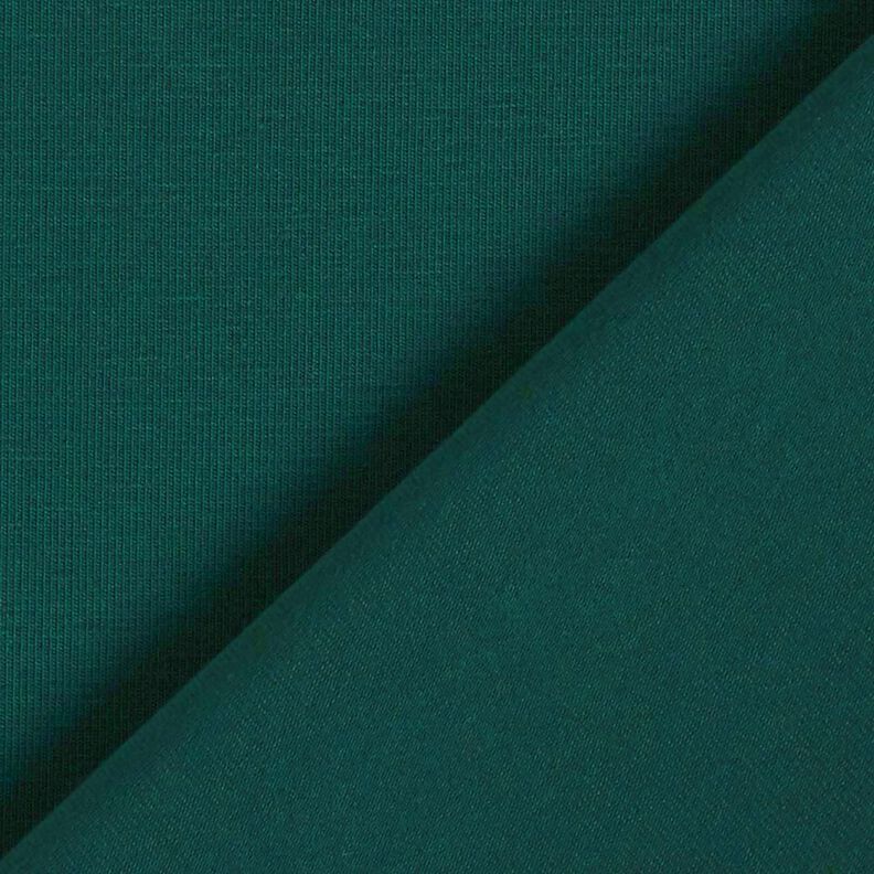 jersey di cotone medio tinta unita – abete blu, image number 5