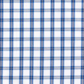 Camicia in tessuto di cotone a quadri &ndash; bianco/blu, 