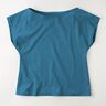 jersey di cotone medio tinta unita – petrolio,  thumbnail number 8