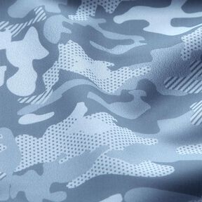 Maglia mimetica sportiva e funzionale – grigio blu, 