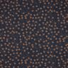 jersey di cotone Piante astratte – nero-azzurro/marrone chiaro,  thumbnail number 1